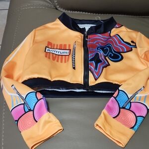 K-Pop Rumi Kids Colorful Dancing  Jacket